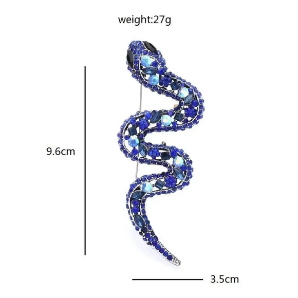 VQ Snake Brooch - Picture 3 of 5